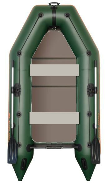 KOLIBRI KM-300P nafukovací člun s pevnou skládací podlahou - zelený