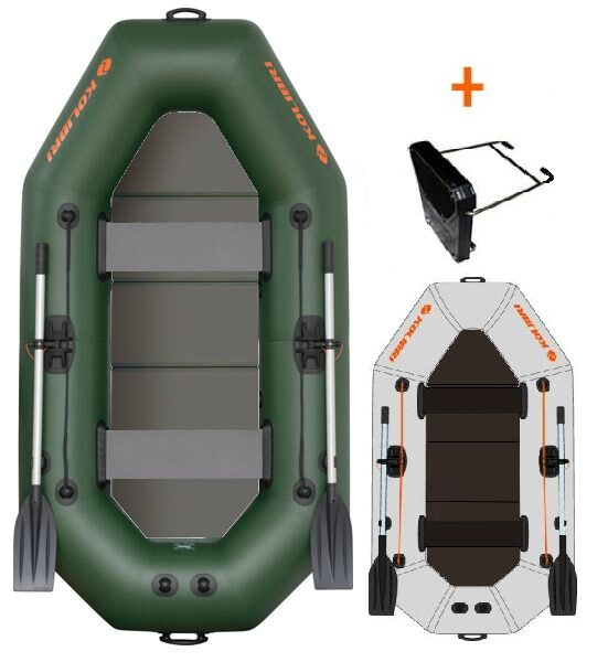 KOLIBRI K-240 TP nafukovací člun s pevnou podlahou + držák motoru