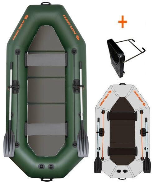 KOLIBRI K-260 TP nafukovací člun s pevnou podlahou + držák motoru