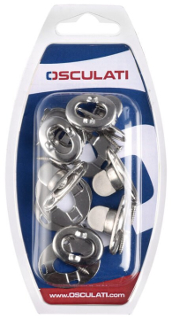 Očka na plachtu nerezová - set 4ks