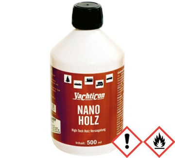 YACHTICON Nano Holz -ošetřování dřevěných povrchů, 500 ml