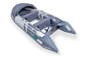 Gladiator Active C370 AL nafukovací člun s hliníkovou podlahou - šedo-šedý