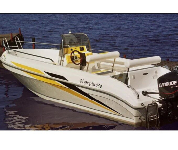 OLYMPIA YACHT 550 OPEN motorový člun