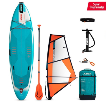 JOBE Mohaka 10.2 Paddleboard + SUP Plachta 3,5 m2 Balení