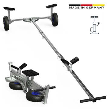 Přepravní vozík TR260-B-LU černo/modrý