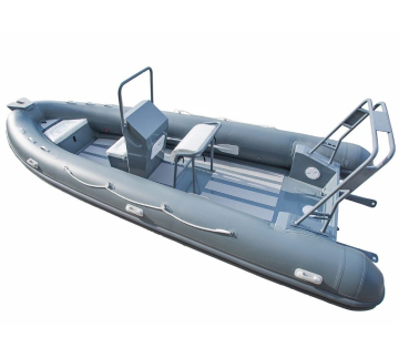 Gladiator Rib 540 AL nafukovací člun šedý s konzolou
