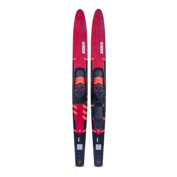 Jobe Allegre 67" Combo Waterskis Red - combo vodní lyže