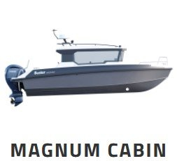 BUSTER MAGNUM CABIN motorový člun hliníkový - 7,58 m