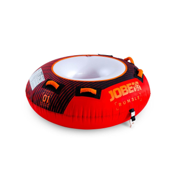 JOBE RUMBLE 1P RED nafukovací vodní kolo - Ø137 cm