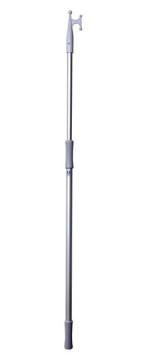 Teleskopický lodní hák z eloxovaného hliníku 120-210 cm, průměr 30 cm
