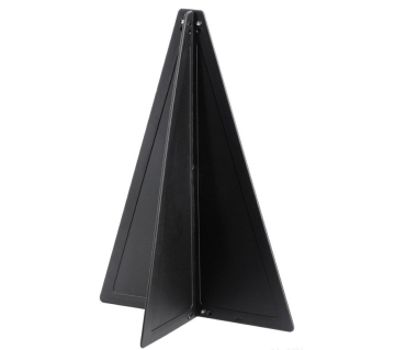 Černý signalizační kužel 470 mm pro plachetnice