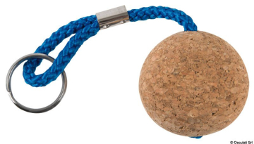 Korková plovoucí klíčenka 50 mm - koule