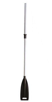 Veslo z eloxovaného hliníku s plastovou čepelí 180 cm, Ø35 mm, manžeta Ø42 mm