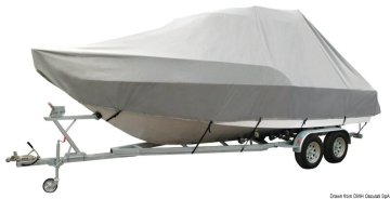 Zakrývací plachta JUMBO pro čluny délky 580 - 640 cm