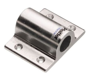 Koncový kus hliníkový pre hliníkovú trubku Ø20 mm