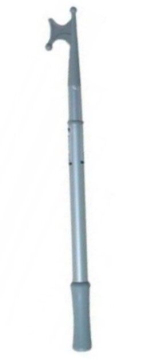 Teleskopický lodní hák z eloxovaného hliníku 60-110 cm, průměr 30 cm