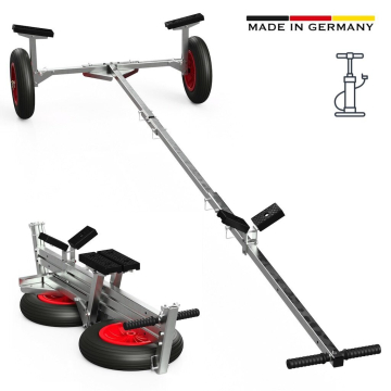 Přepravní vozík TR350-B-LU černo/červený