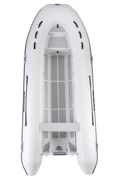 QUICKSILVER 380 ALU Rib s pevnou podlahou bílý