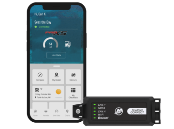 SMARTCRAFT CONNECT MOBILE SINGLE &amp; MULTI UNDER COWL (pod kapotou) – aplikace pro 1 motor