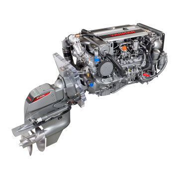 YANMAR 8LV370 se Z pohonem ZTH370 - 370 PS