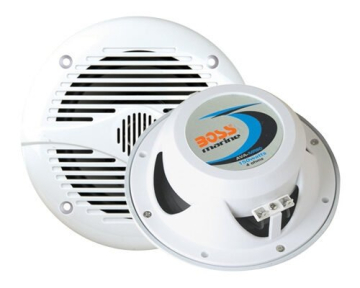 BOSS MARINE dvoupásmové reproduktory MR50W bílé