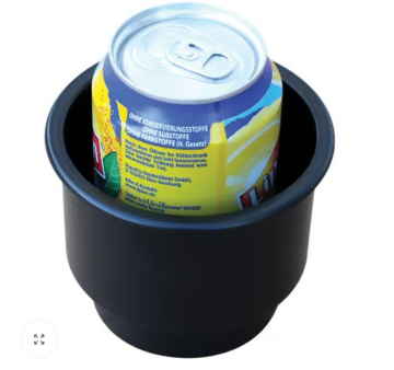 Vestavný plastový držák na pohár