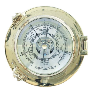 Barometr - lodní okno Φ 18 cm
