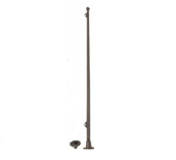 Držák vlajky se základnou z PVC - 30 cm