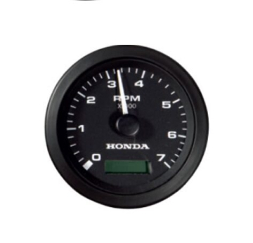 Honda - Otáčkoměr s počítadlem motohodin - černý číselník