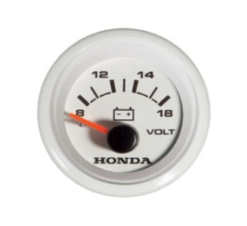 Honda - Voltmetr - bílý číselník