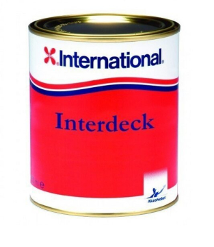 INTERNATIONAL INTERDECK Protiskluzová vrchní barva, Squall Blue 7