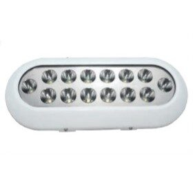 LED podvodní bodové světlo, 9x3W bílé