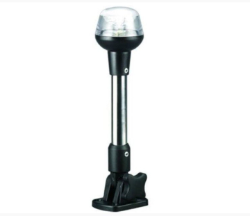 LED kotevní světlo 360° na nerezovém stojanu - 25 cm