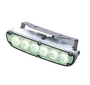 LED palubní osvětlení 6 x 1W - bílé