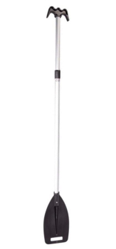 Teleskopické hliníkové pádlo s hákem 114/183 cm, průměr trouby 25 mm