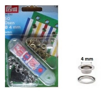 PRYM - Očko na krycí plachtu 4mm