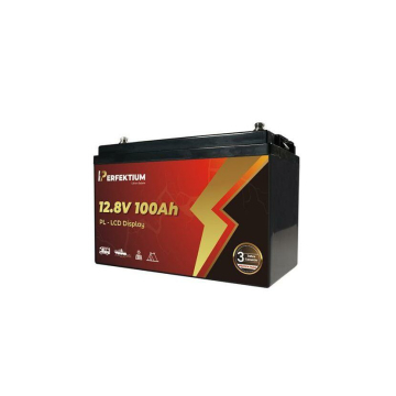 Baterie LiFePO4 12,8V/100Ah Perfektium s LCD displejem