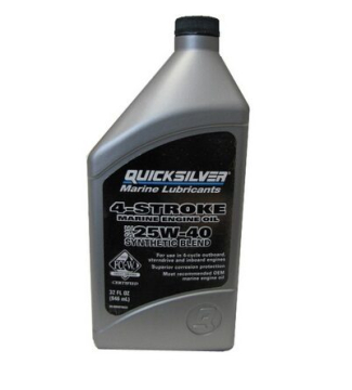 QUICKSILVER SAE 25W-40 Synthetic Blend motorový olej pro 4-taktní motory 1L