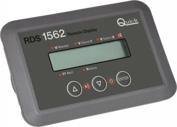 Quick RDS 1562 alfanumerický LCD display pro nabíječky SBC NRG+