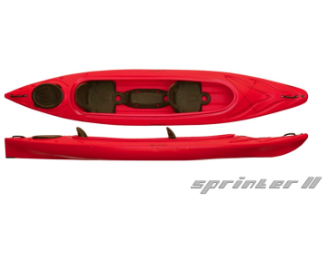 ROTEKO SPRINTER II turistický plastový kajak / kanoe dvoumístný
