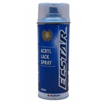 SUZUKI ECSTAR barva černá na motor ve spreji - 400 ml