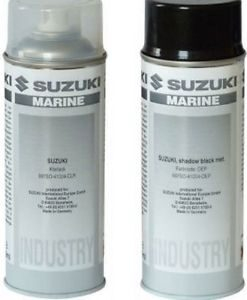 SUZUKI šedá barva na motor ve spreji - 400 ml