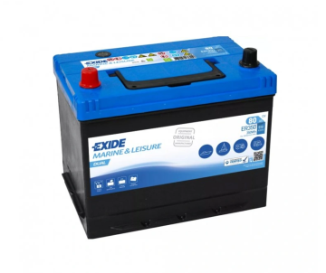 EXIDE DUAL Marine &amp; Multifit 80Ah - trakční baterie