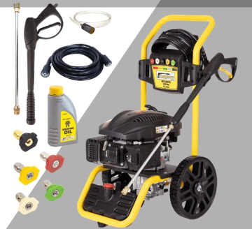 Waspper W3200VA Benzínový vysokotlakový čistič, Peggas, 4,3 HP, 220 bar / 3 200 PSI