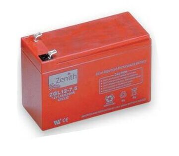 ZENITH AGM baterie, 12 V/7 Ah
