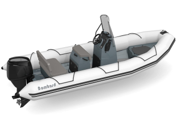 Nafukovací člun Bombard Explorer 550 Strongan světle šedý