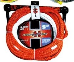 Lano pro vodní lyže 23m, rukojeť 38cm