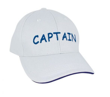 Kšiltovka s nápisem CAPTAIN