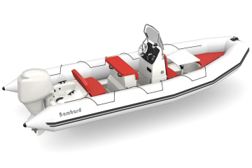 Bombard Sunrider 650 Strongan nafukovací člun sv. šedý / fire