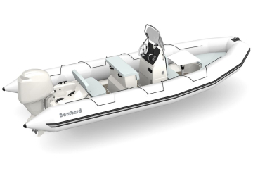 Bombard Sunrider 650 Strongan nafukovací člun světle šedý / světle šedý